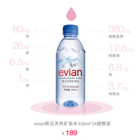 evian corner